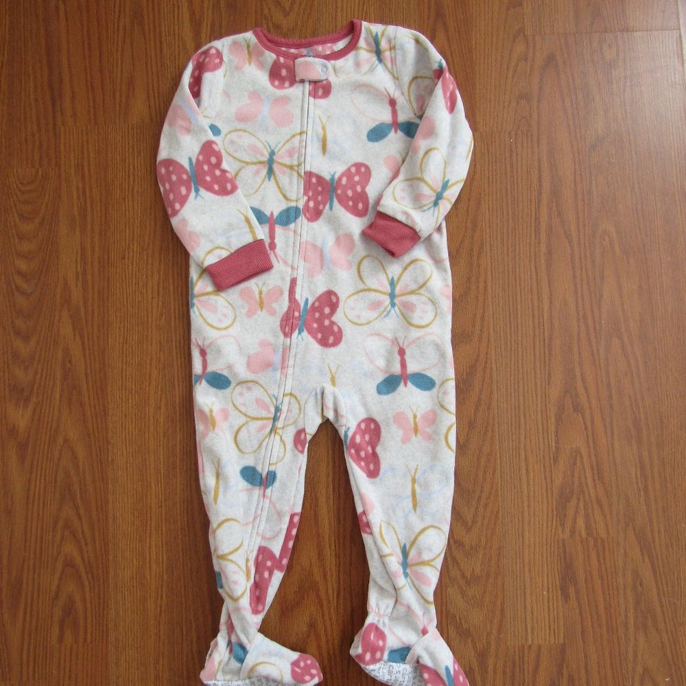 Girls Footie Pajamas 2T/2A